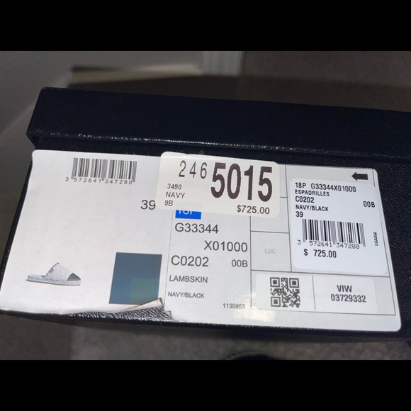 CHANEL QUILTED ESPADRILLE MULE W CHAIN - Picture 7 of 8